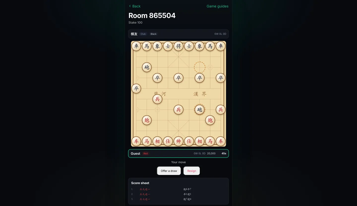 Xiangqi · Gameplay